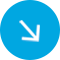 arrow with blue background